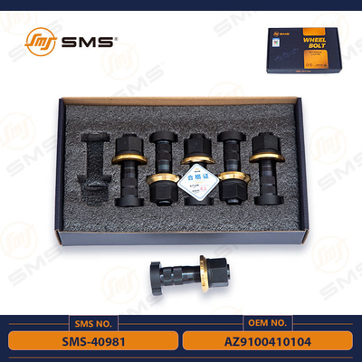 Parti Front Wheel Bolt SMS-40981 del telaio di AZ9100410104 Sinotruk Howo