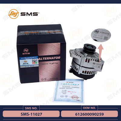 Un alternatore SMS-11027 di 612600090259 di Sinotruk Howo componenti del motore dei camion