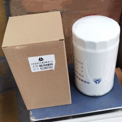 Filtro dell'olio delle parti del camion di VG1246070031 Sinotruk HOWO