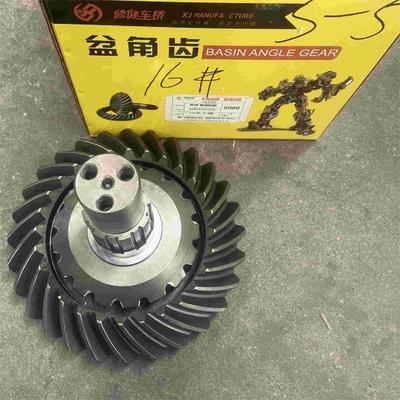Corone ruota pignone ingranaggi HOWO parti di camion WG9100760100 A7 HC16 asse posteriore ingranaggio a guinzaglio 28/17