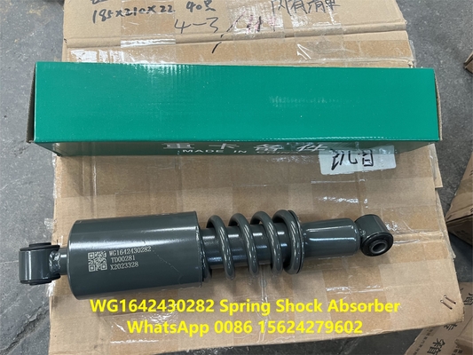 WG1642430282 Assorbitore di scosse a molla HOWO Parti di autocarri Cabina Acciaio anteriore Parti di telaio