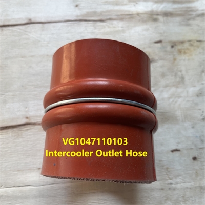 VG1047110103 Tubo di uscita dell'intercooler HOWO Parti di camion VG1047110103/1 Manifold di scarico A7 WD615 Motore