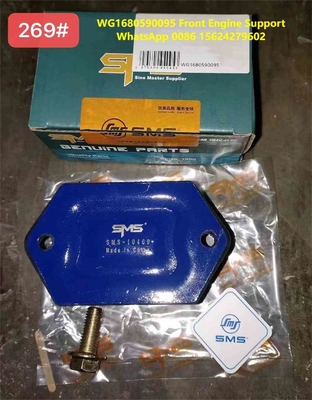 WG1680590095 HOWO Parti di autocarri A7 Supporto motore anteriore