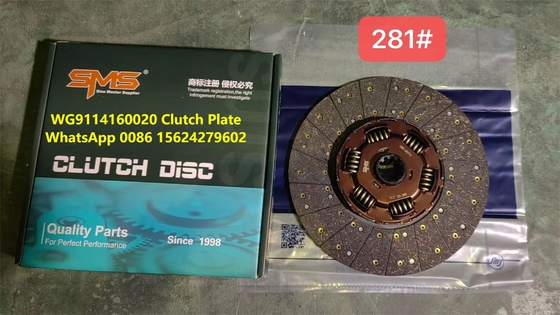 WG9114160020 HOWO Parti di autocarri assemblaggio di piastre a disco a frizione
