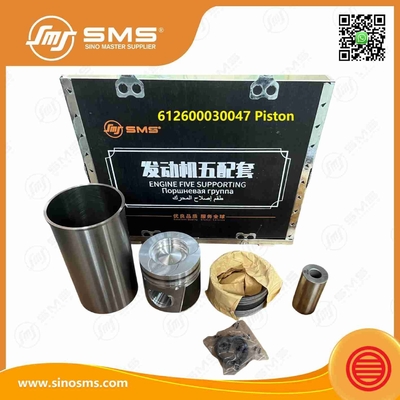 612600030047 Cylinder Liner WEICHAI Parti del motore Motore ad anello a pistoni WP10 Cinque supporti