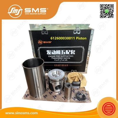612600030011 Cylinder Liner WEICHAI Parti del motore Piston Ring Pin Motore a cinque supporti WEICHAI WD615