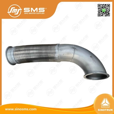 WG9725540153 Tubo di scarico HOWO Parti di autocarri