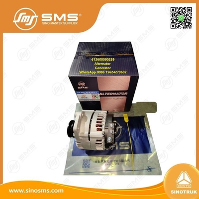 Assemblaggio alternatore Assemblaggio generatore 612600090259 HOWO Parti di autocarri