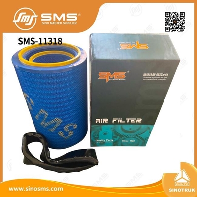 DZ9118190230 Filtri dell'aria del motore Shacman Cummins Parti di camion 320x500