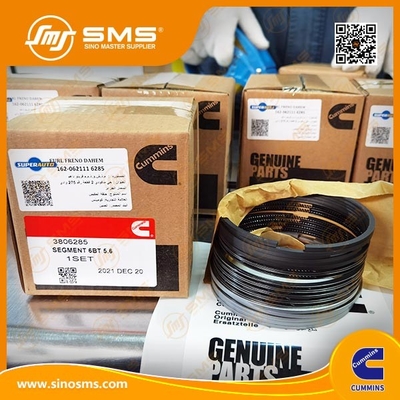Anello di stantuffo di CUMMINS del motore 6BT5.6 3806285 15*15*15CM
